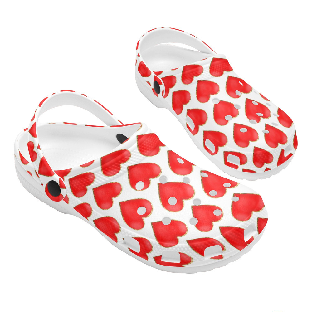 Women's Shoes Hearts Clogs Medical Comfort Shoes Footwear Gift for Her Casual Shoes Woman Shoes Womens Shoes Clogs Slip on Shoes Nurse Gift.jpg
