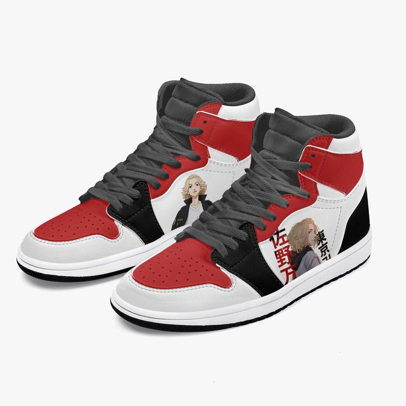 Tokyo Revengers Mikey JD1 Shoes, Sakata Gintoki Gintama Jordan 1 Shoes, Sakata Gintoki Gintama Sneaker Shoes