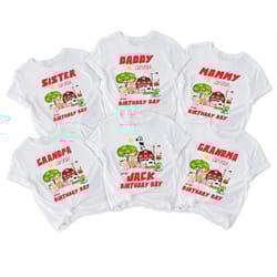 country boy birthday shirt, farm birthday shirt, country girl birthday shirt, farm family matching birthday shirts, farm