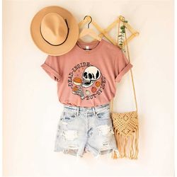 dead inside but spiced shirt, fall shirt, dead inside halloween shirt, skeleton halloween shirt, funny fall shirt, dead