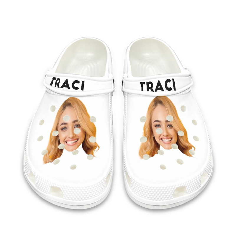 Custom Face Crocs Shoes , Funny Slippers , Personalized Name Shoes , Best Gift For Your Girlfriend Boyfriend BBF, EU Size 36-48.jpg