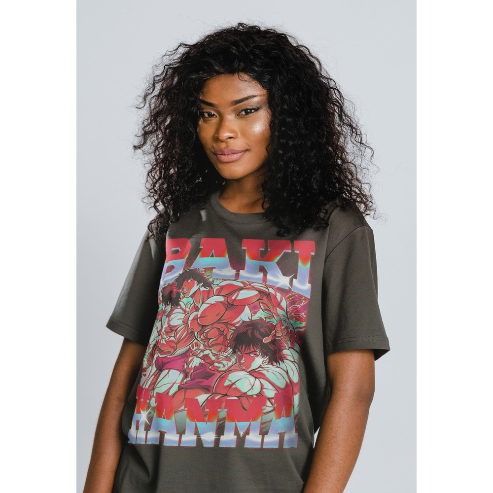 Anime BAKI HANMA Shirt, Vintage Baki Hanma Shirt Retro 90s, Baki the Grappler Shirt, Manga Yujiro Hanma Baki Boxing Tshirt Anime Shirt - 3.jpg