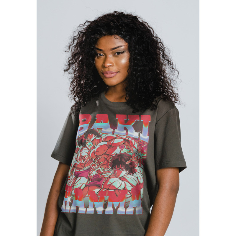 Anime BAKI HANMA Shirt, Vintage Baki Hanma Shirt Retro 90s, Baki the Grappler Shirt, Manga Yujiro Hanma Baki Boxing Tshirt Anime Shirt - 3.jpg