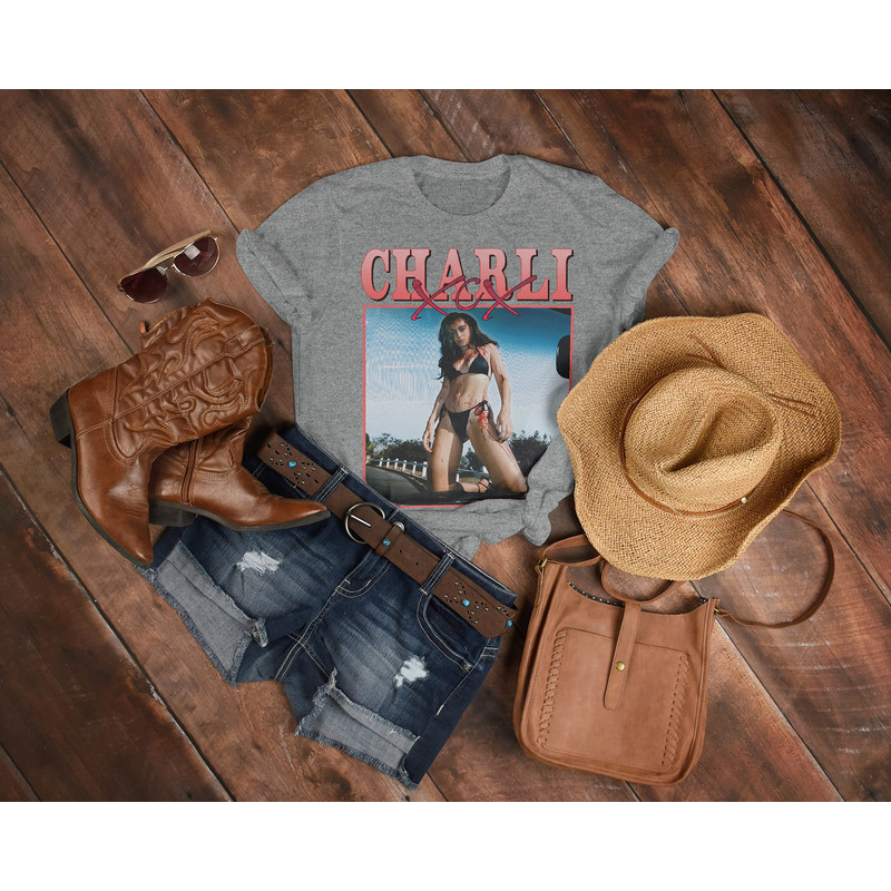 CHARLI XCX Vintage Homage Shirt, Charli Xcx Retro Shirt, Charli Xcx Style 90s Shirt, Boom Clap Fan, Charli Xcx Tshirt, Charli Xcx Merch Tee - 5.jpg