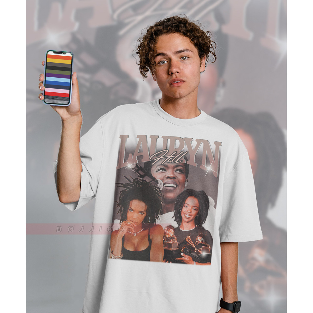 Lauryn Hill Vintage Shirt  Lauryn Noelle Hill Homage Tshirt  Lauryn Hill Rapp Tees  Lauryn Hill Retro 90s Sweater  Lauryn Hill Gift - 2.jpg