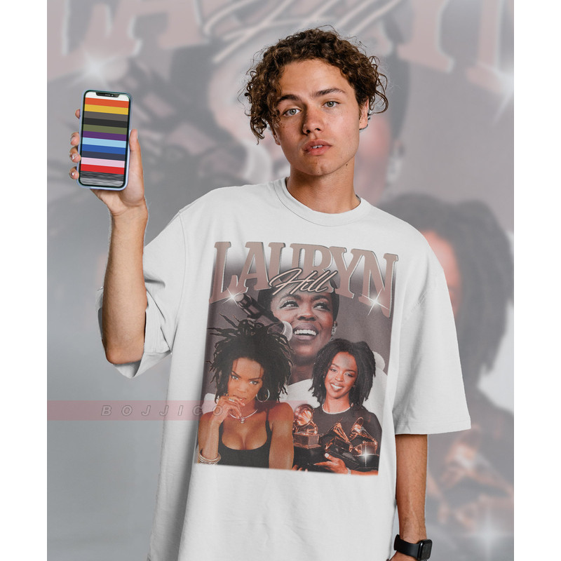 Lauryn Hill Vintage Shirt  Lauryn Noelle Hill Homage Tshirt  Lauryn Hill Rapp Tees  Lauryn Hill Retro 90s Sweater  Lauryn Hill Gift - 2.jpg