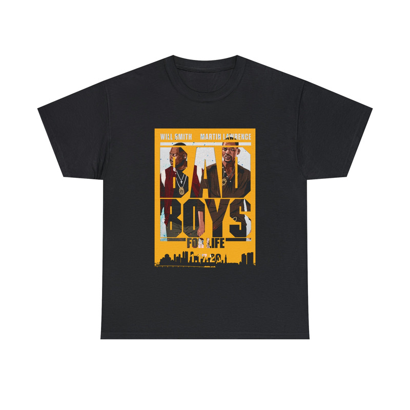 Bad Boys For Life Vintage Movie Poster T-shirt Bad Boys Retro Movie Graphic Tee Bad Boys III Action Comedy Movie Shirt Gift for Bad Boys Fan - 2.jpg