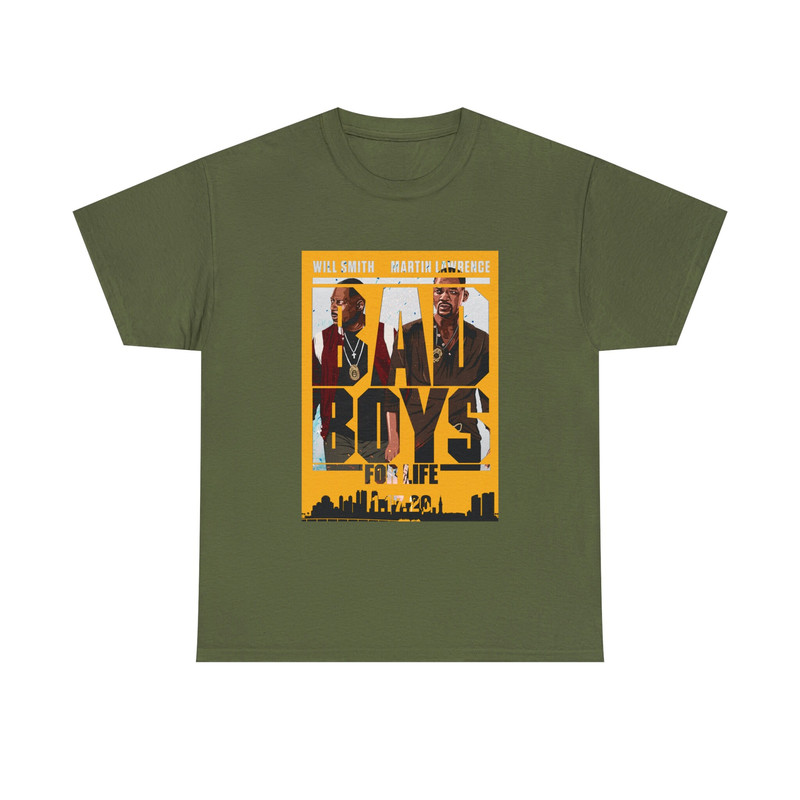 Bad Boys For Life Vintage Movie Poster T-shirt Bad Boys Retro Movie Graphic Tee Bad Boys III Action Comedy Movie Shirt Gift for Bad Boys Fan - 4.jpg