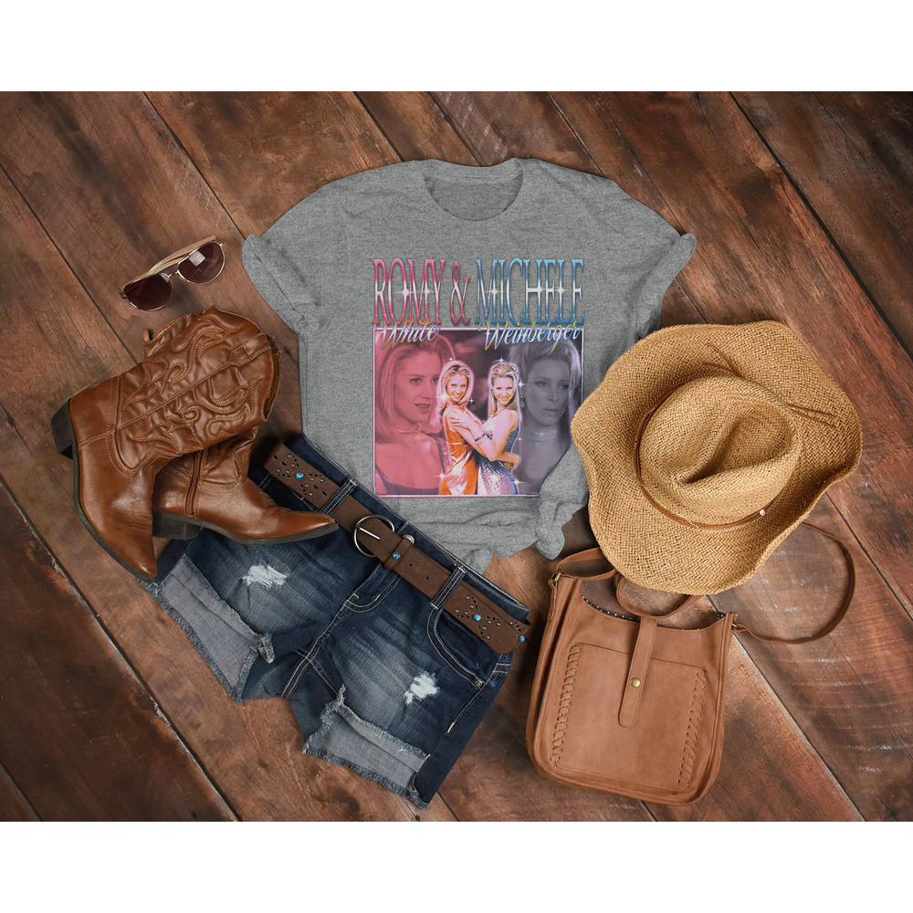 ROMY AND MICHELE'S Reunion Shirt, High School Romy and Michele's Photo Shirt, Romy and Michele's Vintage Shirt, Romy and Michele Shirt - 5.jpg