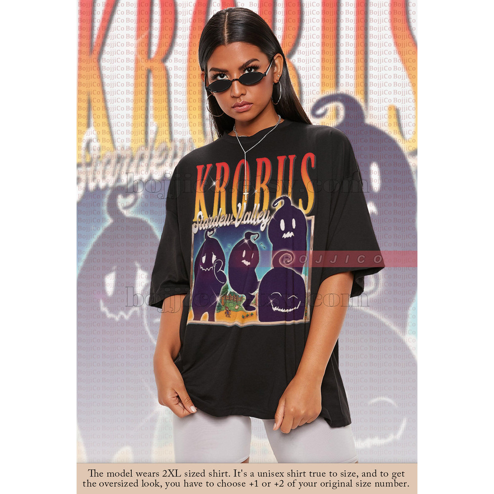 STARDW KROBUS Vintage Shirt Food Spirit Stardw Vally Shirt, Stardw Vally Character Harvey Tshirt, Farming Harvst Moon Rpg Video Game Tee - 1.jpg