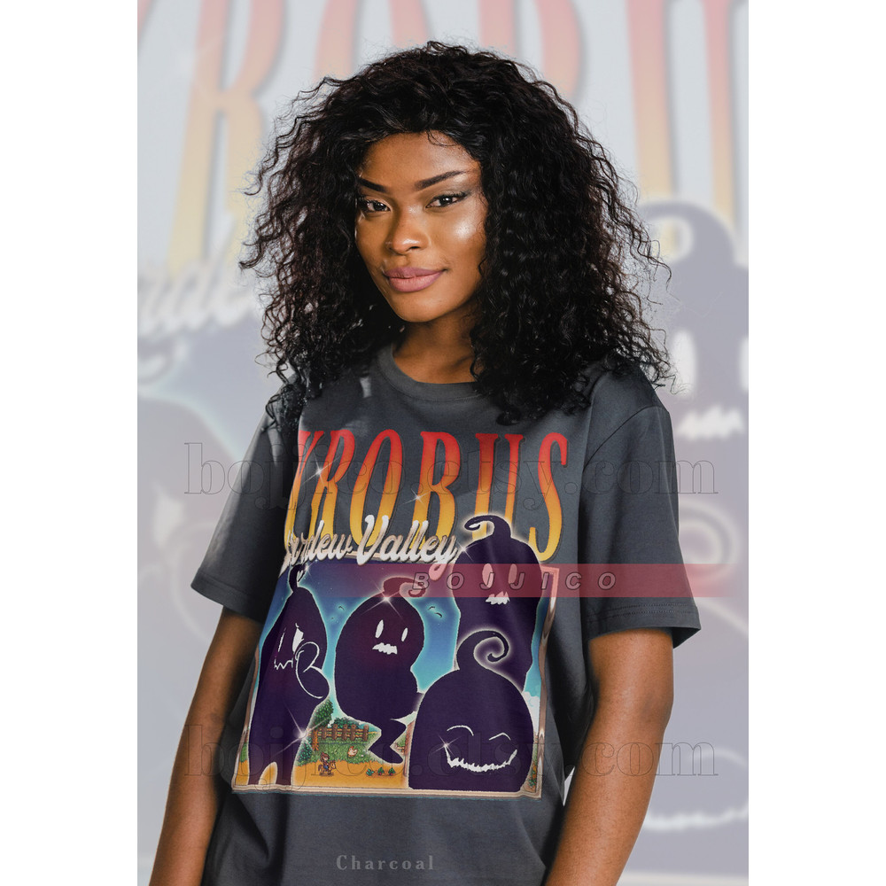 STARDW KROBUS Vintage Shirt Food Spirit Stardw Vally Shirt, Stardw Vally Character Harvey Tshirt, Farming Harvst Moon Rpg Video Game Tee - 3.jpg