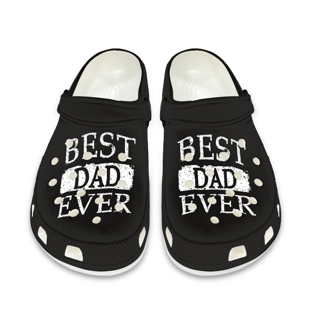 Daddy Crocs Shoes , Personalized Name Shoes , Best Dad Ever Slippers , Father Gift Ideas , EU Size 36-48.jpg