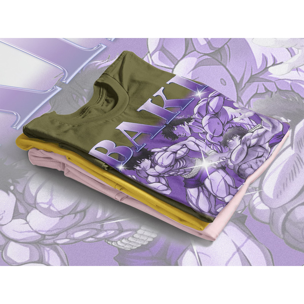 Vintage BAKI HANMA ANIME Tshirt, Baki Hanma Shirt Retro 90s, Baki the Grappler Shirt, Manga Yujiro Hanma Baki Boxing Tshirt Anime Shirt - 4.jpg