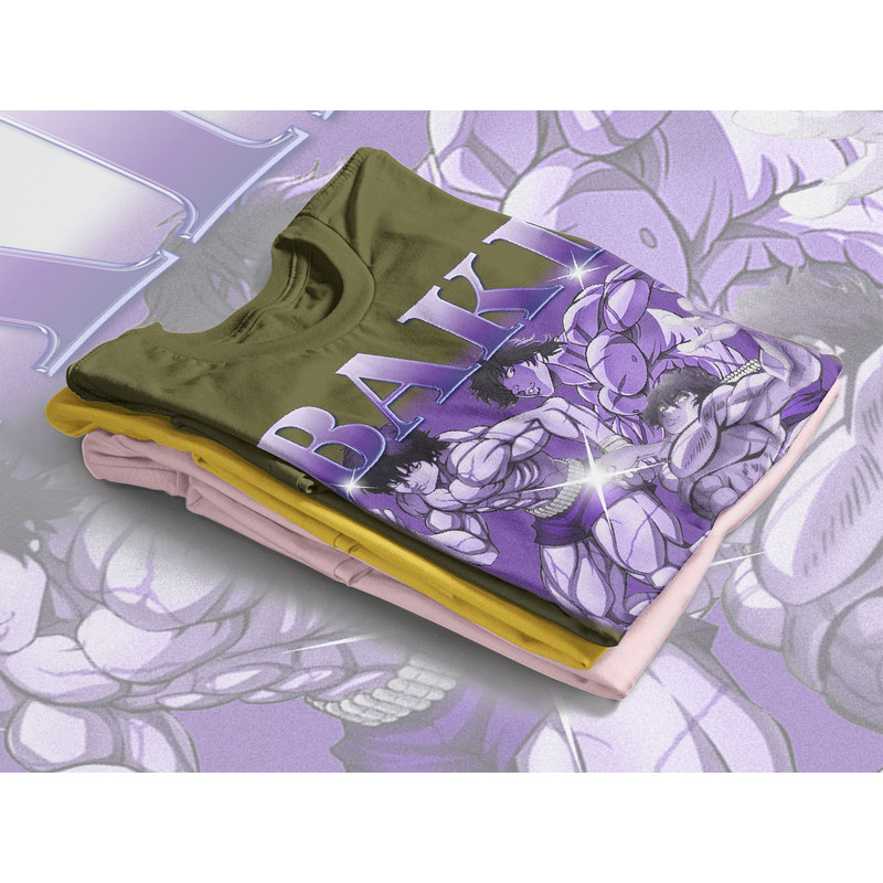 Vintage BAKI HANMA ANIME Tshirt, Baki Hanma Shirt Retro 90s, Baki the Grappler Shirt, Manga Yujiro Hanma Baki Boxing Tshirt Anime Shirt - 4.jpg