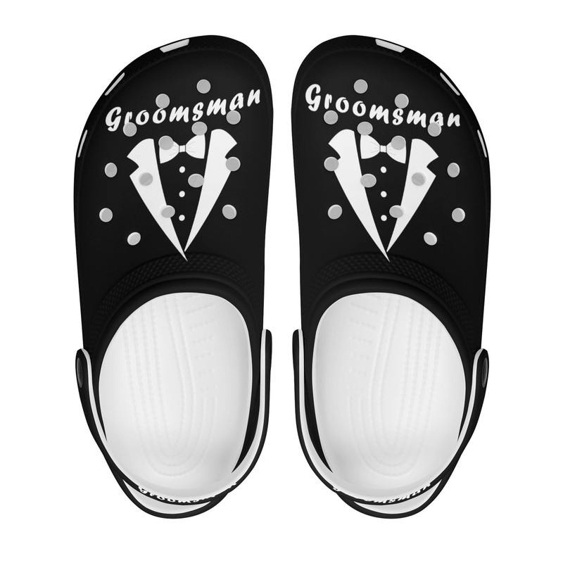 Men's Shoes Groomsman Gift Clogs Wedding Comfort Shoes Footwear Gift for Him Casual Shoes Man Shoes Mens Shoes Slip on Shoes Gift for Friend.jpg