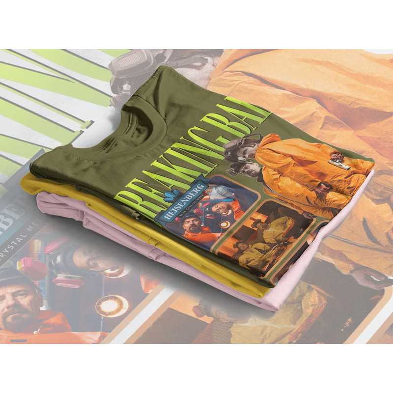 Breaking Bad Shirt, Drama TV Series Walter White Vintage 90s Retro Tshirt, Breaking Bad Jesse Pinkman Fan Tshirt, Saul, Mike, Gustavo Fring - 4.jpg