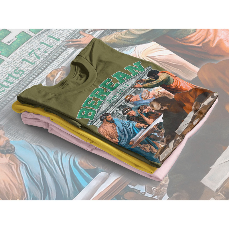 BEREAN ACTS 17 11 Shirt, Christian Apparel, Christian Clothing, Chosen Shirt, Apostle Paul, Seraphim Shirts , Ophanim Shirt , Angels Tshirt - 5.jpg