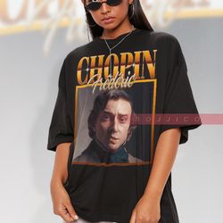 frederic chopin classical music artist, pianist legend chopin homage shirt, chopin fan, chopin retro 90s sweater, chopin