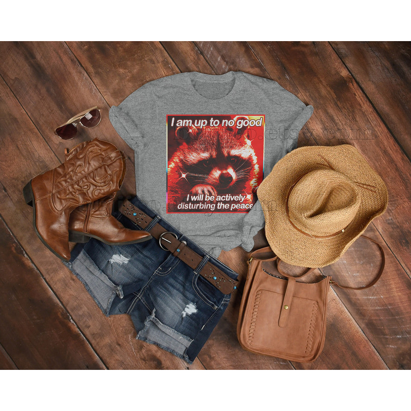 I am Up To No Good Opossums Meme, Opossums Lover Shirt, Possums Shirt, Opossums Meme, Eat Trash Possum Tee, Raccoon Tanuki Shirt - 5.jpg