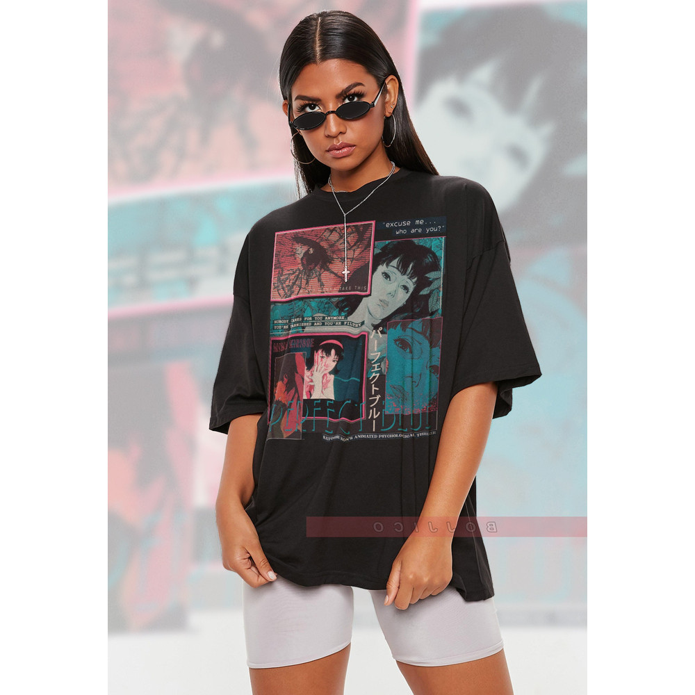 PERFECT BLUE Mima Kirigoe Shirt, Perfect Blue Homage Tshirt, Perfect Blue Tees, Perfect Blue Satoshi Kon Sweater, Anime Otaku Merch Gift - 1.jpg