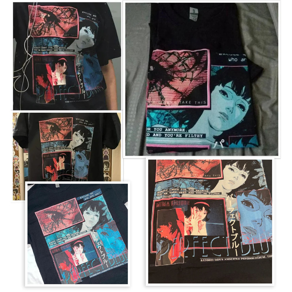 PERFECT BLUE Mima Kirigoe Shirt, Perfect Blue Homage Tshirt, Perfect Blue Tees, Perfect Blue Satoshi Kon Sweater, Anime Otaku Merch Gift - 2.jpg