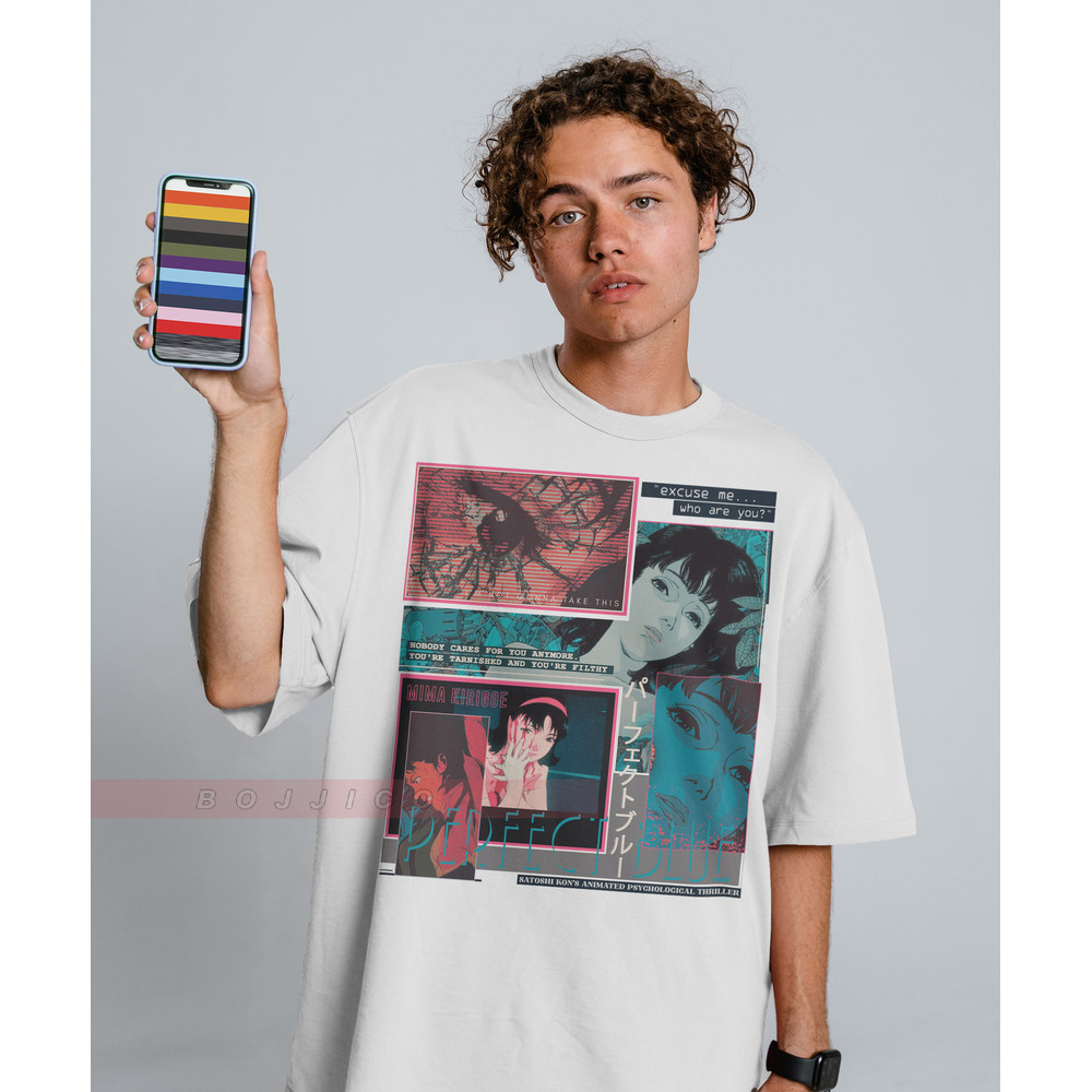 PERFECT BLUE Mima Kirigoe Shirt, Perfect Blue Homage Tshirt, Perfect Blue Tees, Perfect Blue Satoshi Kon Sweater, Anime Otaku Merch Gift - 3.jpg