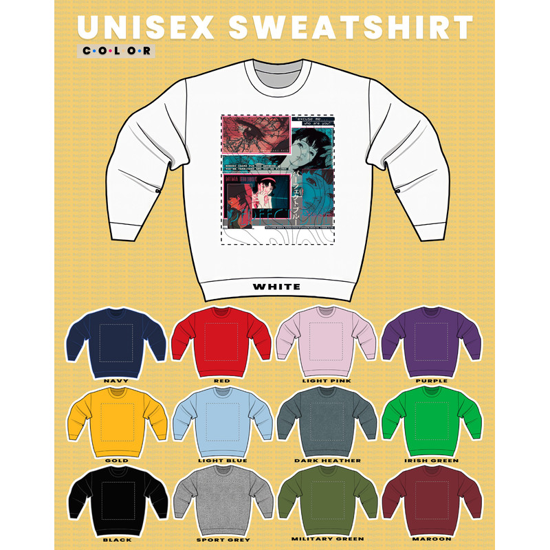 PERFECT BLUE Mima Kirigoe Sweatshirt, Perfect Blue Homage Sweatshirt, Perfect Blue Tees, Perfect Blue Satoshi Kon Sweater, Anime Otaku Merch - 2.jpg