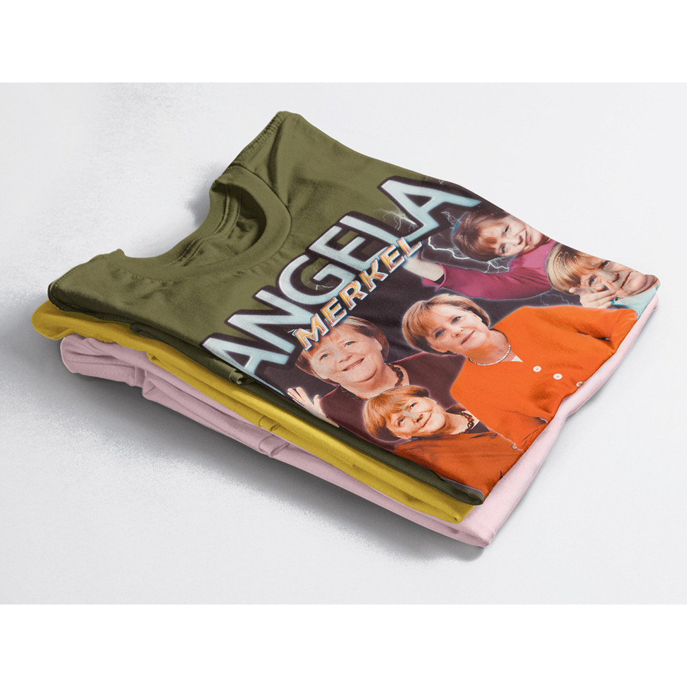 RETRO ANGELA MERKEL Unisex Shirt, Angela Merkel Vintage Shirt, Angela Merkel Homage Tshirt, Deutchland Shirts, Germany ex Prime Minister - 4.jpg