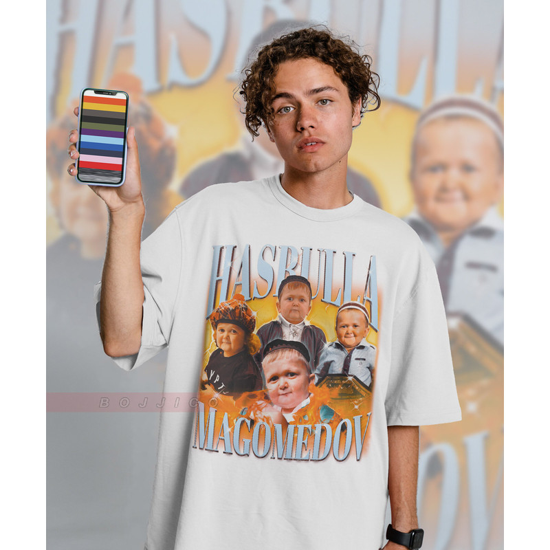 RETRO KING HASBULLA Unisex Shirt, Hasbulla Homage Shirt, Hasbulla Shirt, King Hasbulla Funny Shirt, Abdu Rozik Vs Shirt, King Hasbulla Meme - 2.jpg