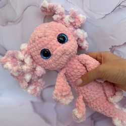 Baby pink Axolotl