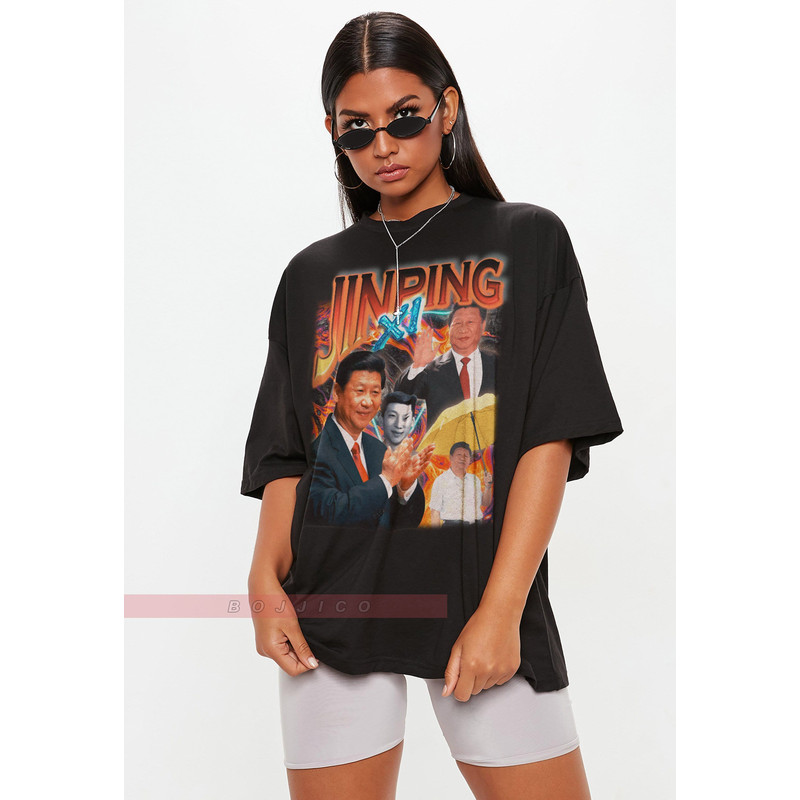 Xi Jinping Unisex Tees, Xi Jinping Shirts, 90s Vintage Style, Funny Shirt, Comrade, Vintage Xi Jinping, Xi Jinping Humor, - 1.jpg