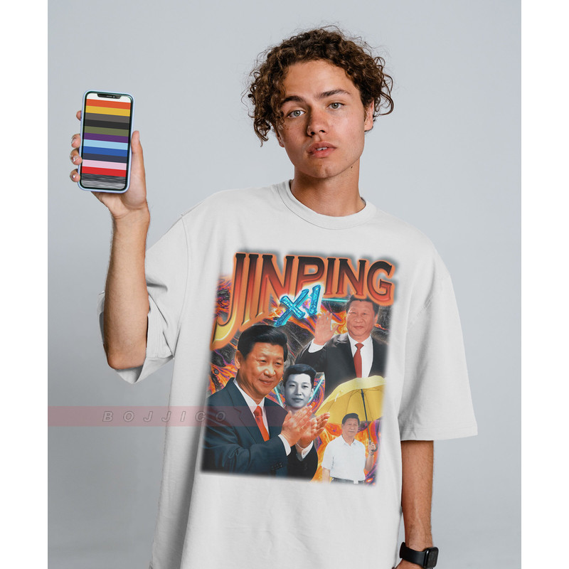 Xi Jinping Unisex Tees, Xi Jinping Shirts, 90s Vintage Style, Funny Shirt, Comrade, Vintage Xi Jinping, Xi Jinping Humor, - 2.jpg