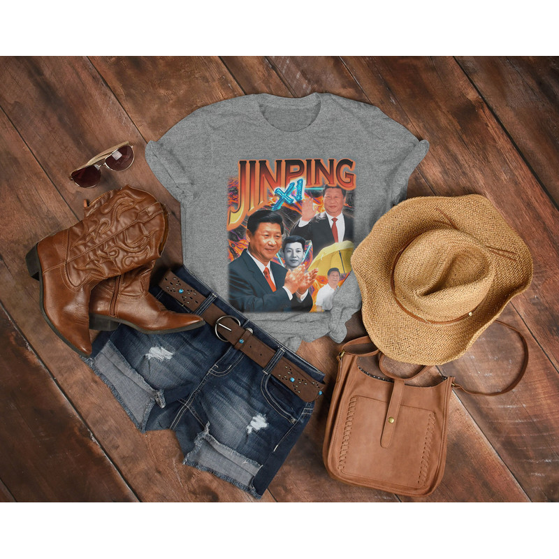 Xi Jinping Unisex Tees, Xi Jinping Shirts, 90s Vintage Style, Funny Shirt, Comrade, Vintage Xi Jinping, Xi Jinping Humor, - 5.jpg