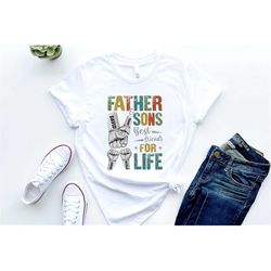 father and sons shirt, father and son best friends for life shirt, custom dad shirt, father's day shirt, dad best friend