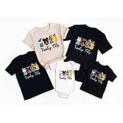 vacation disney family trip 2023 shirts, disney shirts, mickey and minnie disney couple shirts, first disney trip matchi