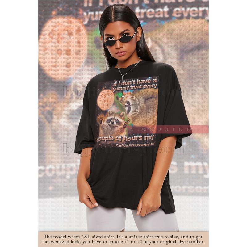 If I Don't Have a Yummy Treat Shirt, Raccoon, Opossums Lover Shirt, Possums Shirt, Opossums Meme, Eat Trash Possum Tee, Raccoon Tanuki Shirt - 1.jpg