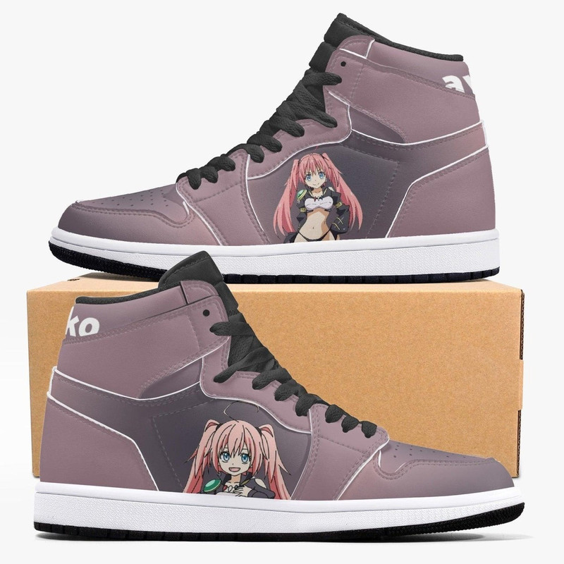 That Time I Got Reincarnated as a Slime Milim Nava JD1 Shoes, Sakata Gintoki Gintama Jordan 1 Shoes