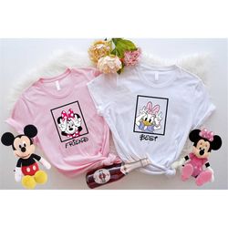 disney best friend shirt, daisy and minnie best friend shirts, best friend shirt, daisy and minnie besties shirt, disney
