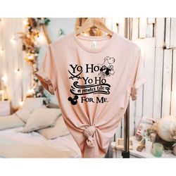 disney pirates shirt, mickey and minnie pirate t-shirt, yo ho yo ho a pirate's life for me, pirates of caribbean shirts