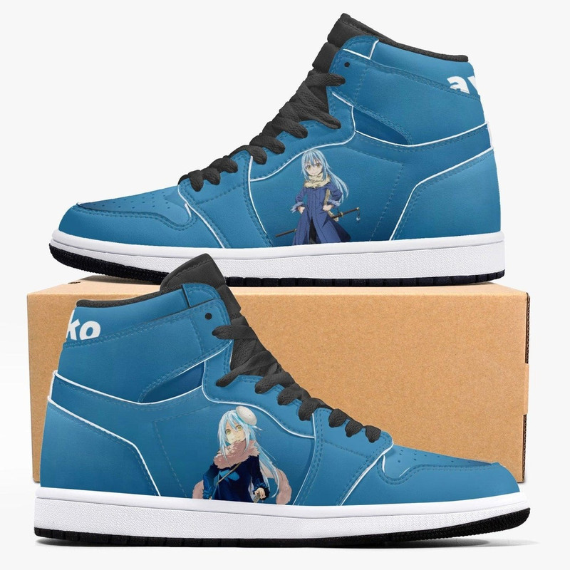That Time I Got Reincarnated as a Slime Rimuru Tempest JD1 Shoes, Sakata Gintoki Gintama Jordan 1 Shoes