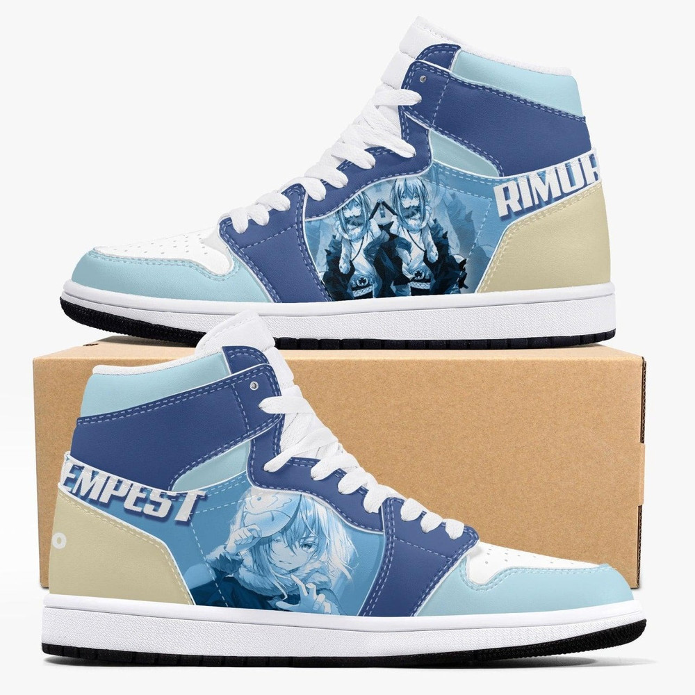 That Time I Got Reincarnated as a Slime Rimuru JD1 Shoes, Sakata Gintoki Gintama Jordan 1 Shoes