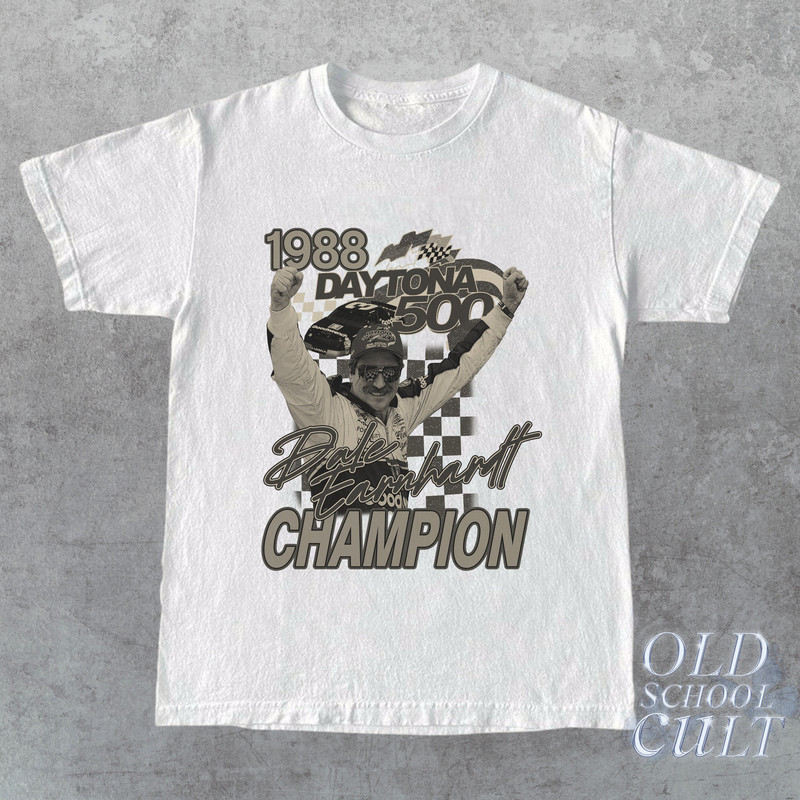 Dale Earnhardt Nascar Racing Vintage 90s Style T-Shirt Retro Race Tee Nascar Oversize Unisex Y2k Shirt Ironhead Fan Tee Race Gift - 1.jpg