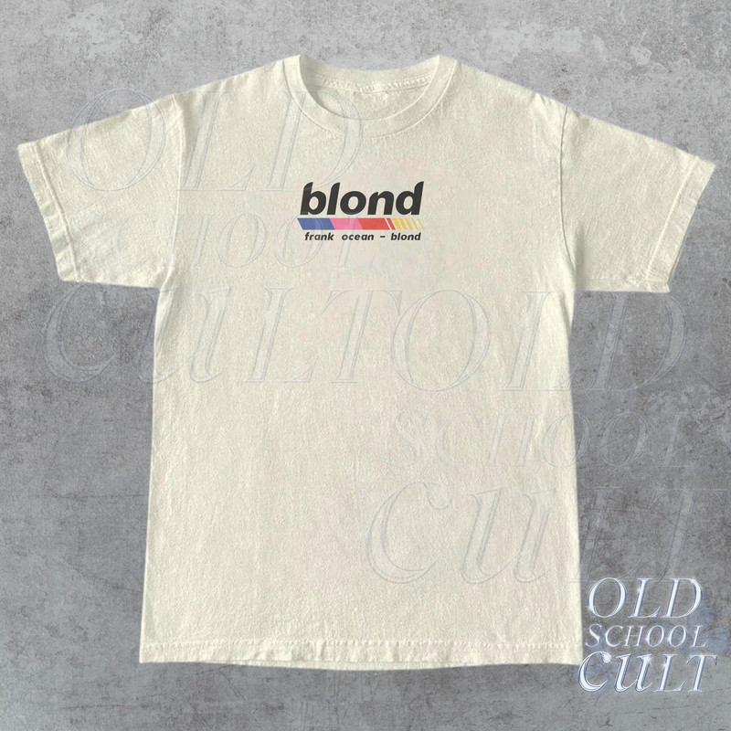 Frank Ocean Blond T-Shirt, Blond Vintage 90s Style Shirt, Frank Ocean Merch Tee, Green Unisex Oversized Y2k Shirt, Cute Birthday Fan Gift - 1.jpg
