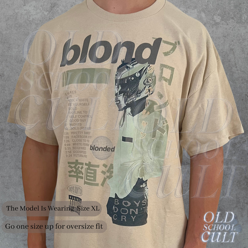 Frank Ocean Blond Album T-Shirt , Frank Blond Vintage 90s Style Graphic Shirt , Blond Shirt , Frank Ocean Merch  Cute Fan Gift Frank Ocean - 2.jpg