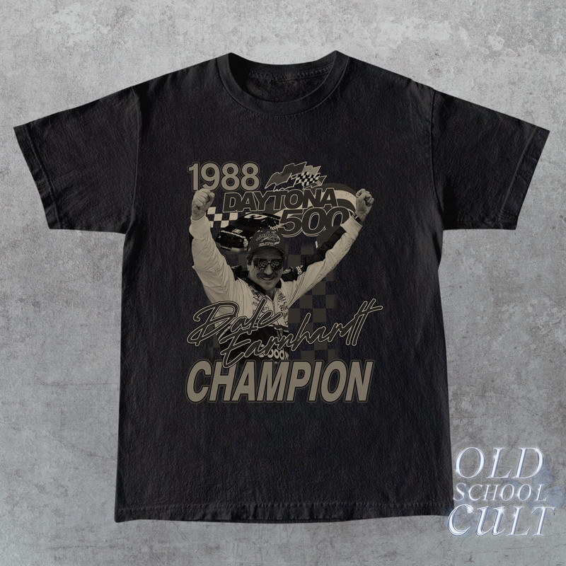 Dale Earnhardt Nascar Racing Vintage 90s Style T-Shirt Retro Race Tee Nascar Oversize Unisex Y2k Shirt Ironhead Fan Tee Race Gift - 3.jpg