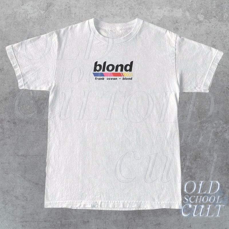 Frank Ocean Blond T-Shirt, Blond Vintage 90s Style Shirt, Frank Ocean Merch Tee, Green Unisex Oversized Y2k Shirt, Cute Birthday Fan Gift - 4.jpg