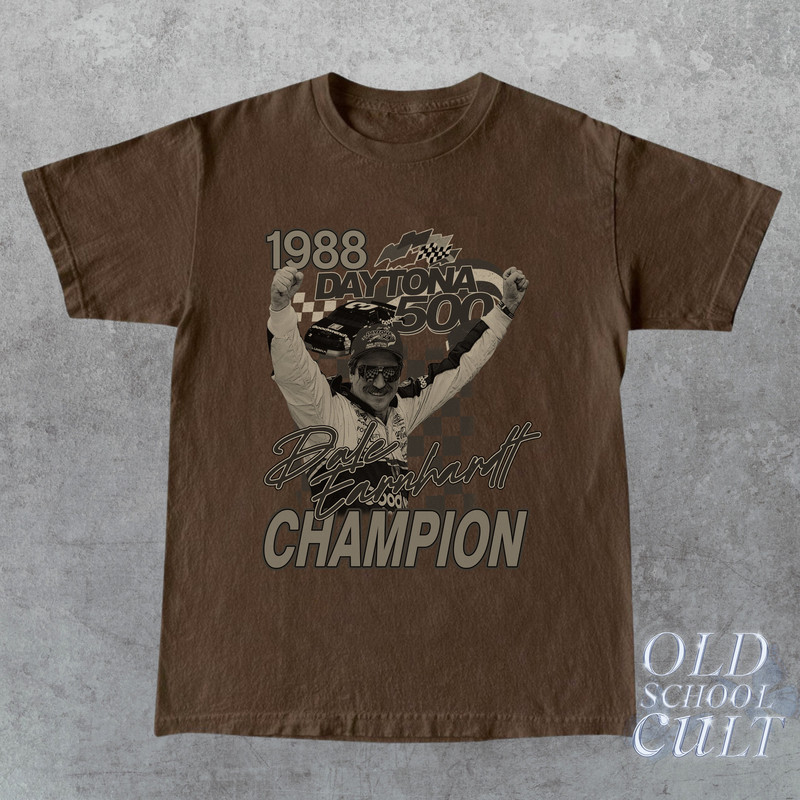 Dale Earnhardt Nascar Racing Vintage 90s Style T-Shirt Retro Race Tee Nascar Oversize Unisex Y2k Shirt Ironhead Fan Tee Race Gift - 4.jpg