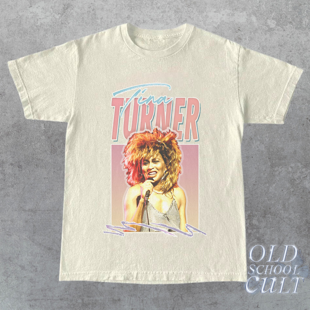 Tina Turner Retro 80s Shirt, RIP Tina Turner Vintage Tee, Rocker Band Shirt, Tina Turner Merch, Queen Of Rock, Rock Gift, Vintage Gifts - 4.jpg