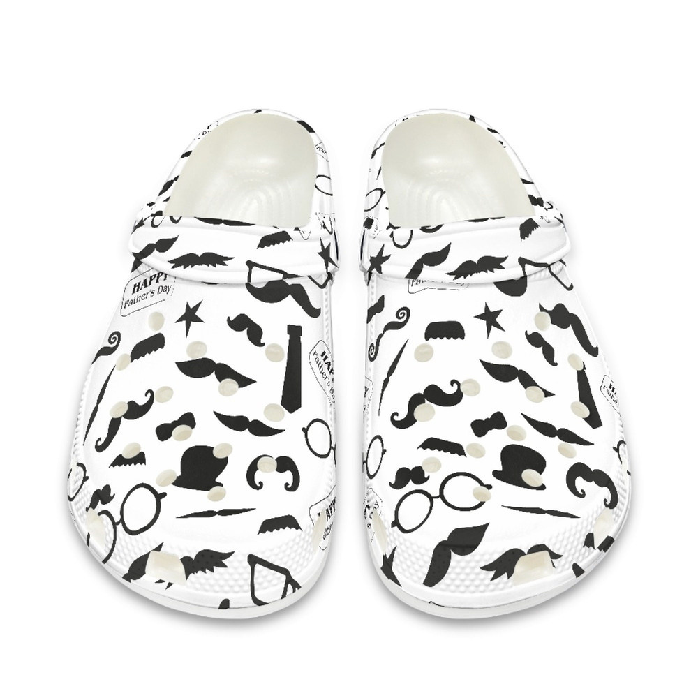 Men Crocs Shoes , Dad Husband Grandpa Slippers , Personalized Name Gentleman Shoes , Father's Day Gift Ideas , EU Size 36-48.jpg