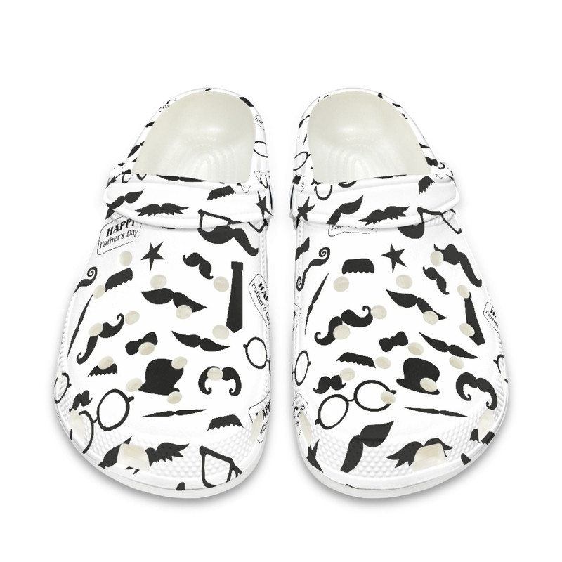 Men Crocs Shoes , Dad Husband Grandpa Slippers , Personalized Name Gentleman Shoes , Father's Day Gift Ideas , EU Size 36-48.jpg